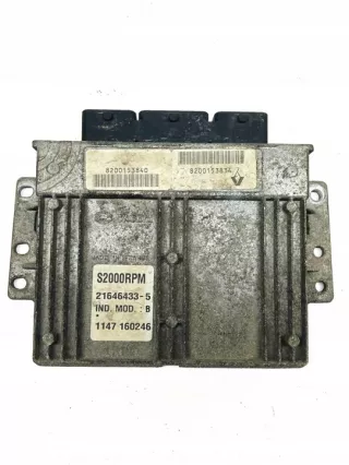 8200153840 8200153834 Блок управления двигателем Renault Clio 2 Арт e12619514, вид 1