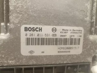 0281011531 8200091517 Блок управления двигателем Opel Vivaro A Арт e12619238, вид 2