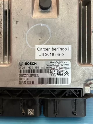 0281032456 Блок управления двигателем Citroen Berlingo 2  Арт e12617655, вид 2