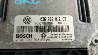 03G906016CB 0281011900 Блок управления двигателем Audi A3 8P Арт e12616030, вид 2