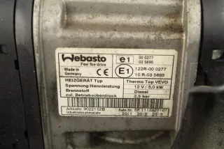 2010-2015 1K0815065AR MOTO99 Автономный отопитель Volkswagen Touran 1 Арт e12613910, вид 4