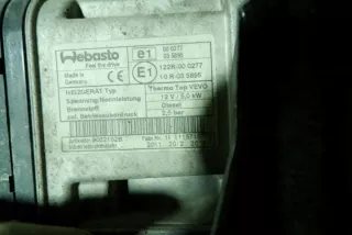 9022152B Автономный отопитель Volkswagen Caddy 3 Арт e12613850, вид 2