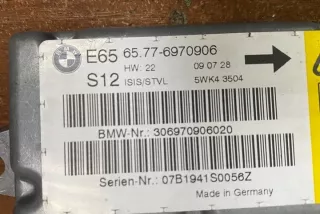 65776970906 Датчик удара BMW 7 E65/E66 Арт e12606146, вид 4