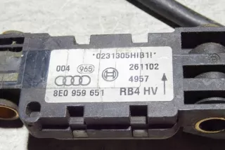 8E0959651 Датчик удара Audi A4 B6 Арт e12605255, вид 1