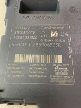 285906535r A2C84331300 Замок зажигания Renault Captur Арт e12601833, вид 7