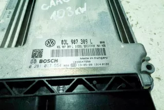 03L907309L Блок управления двигателем Volkswagen Transporter T5 Арт e12591129, вид 3