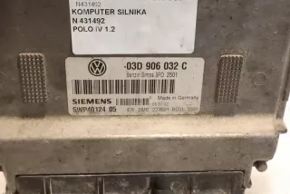 5WP4012405 Блок управления двигателем Volkswagen Polo 4 Арт e12591089, вид 7