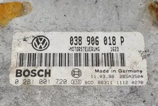 038906018P Блок управления двигателем Volkswagen Passat B7 Арт e12590933, вид 3