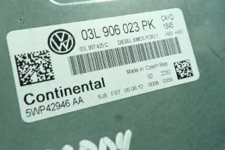 03L906023PK Блок управления двигателем Volkswagen Caddy 3 Арт e12590815, вид 3