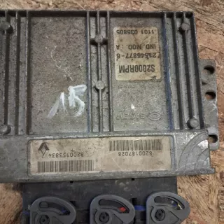 S120200102B 8200414422 8200401568 Блок управления двигателем Renault Clio 2 Арт e12590245, вид 2