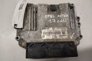 0281012694 Блок управления двигателем Opel Astra H Арт e12589617, вид 4