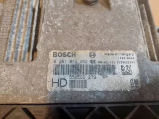 0281014452 55566279 Блок управления двигателем Opel Astra H Арт e12589607, вид 2