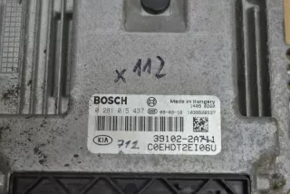 0281015437 39102-2A711 Блок управления двигателем Hyundai i30 FD Арт e12588802, вид 2