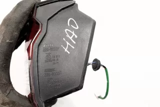 2268D02F Фонарь задний правый Nissan Qashqai 2 restailing Арт e12582295, вид 1