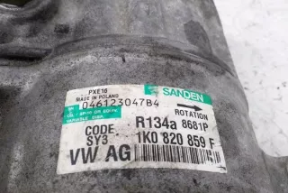 1K0820859F Компрессор кондиционера Volkswagen Passat B6 Арт e12580657, вид 4
