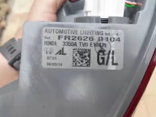 FR26260104 33554TV0E100 Фонарь задний левый Honda Civic 9 Арт e12579562, вид 3
