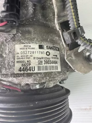 39034464 Компрессор кондиционера Opel Astra K Арт e12578715, вид 2