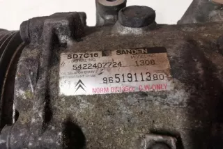 9651911380 Компрессор кондиционера Citroen C5 2 Арт e12577233, вид 4