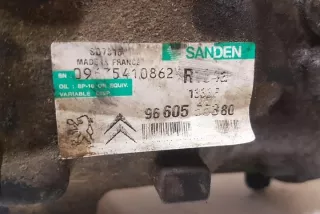 9660555380 Компрессор кондиционера Citroen C4 2 Арт e12577200, вид 6