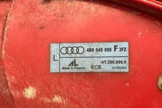 4B9945095F Фонарь задний левый Audi A6 C6 (S6,RS6) Арт e12575903, вид 2