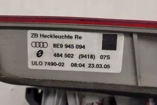 8E9945094 Фонарь задний правый Audi A4 B7 Арт e12575608, вид 2