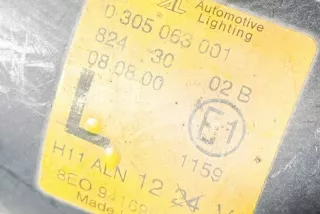 8E0941699 Фара противотуманная левая Audi A4 B6 Арт e12572758, вид 1