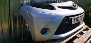 2012-2014 Бампер передний Toyota Aygo 1 Арт e12570532, вид 2