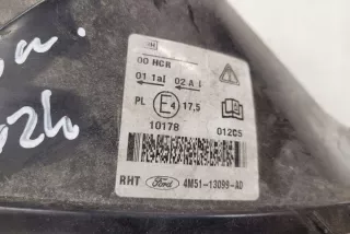4M5113099AD Фара правая Ford Focus 2 Арт e12561144, вид 3