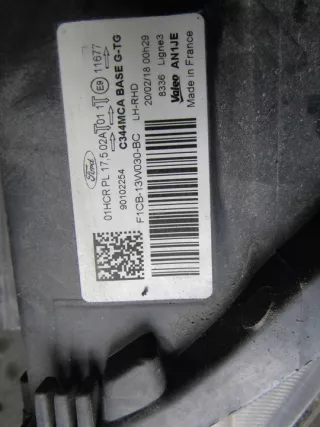 Фара левая Ford C-max 2 restailing 2015г. 90102254 - Фото 5