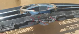 A2138880123 A0008880100 Решетка радиатора Mercedes E W213 Арт e12560575, вид 4