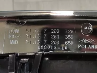 7200728 Решетка радиатора BMW 5 E60/E61 Арт e12560129, вид 7