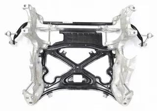 4M0399315L 4M1399345C 4M0411305A Балка подвески передняя (подрамник) Audi Q7 4M Арт e12559713, вид 6