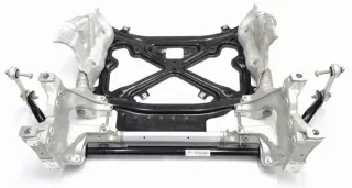 4M0399315L 4M1399345C 4M0411305A Балка подвески передняя (подрамник) Audi Q7 4M Арт e12559713, вид 7
