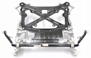 4M0399315L 4M1399345C 4M0411305A Балка подвески передняя (подрамник) Audi Q7 4M Арт e12559713, вид 8