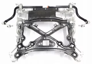 4M0399315L 4M1399345C 4M0411305A Балка подвески передняя (подрамник) Audi Q7 4M Арт e12559713, вид 9
