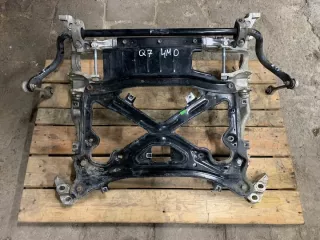  Балка подвески передняя (подрамник) Audi Q7 4M restailing Арт e12559712, вид 1