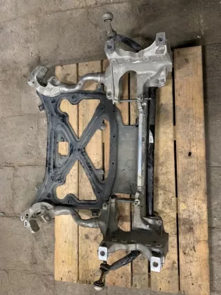  Балка подвески передняя (подрамник) Audi Q7 4M restailing Арт e12559712, вид 4