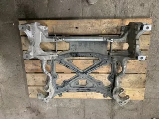  Балка подвески передняя (подрамник) Audi Q7 4M restailing Арт e12559712, вид 5