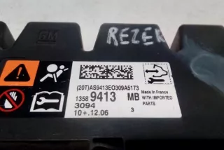 13589413 Блок AirBag Opel Astra J Арт e12558413, вид 1