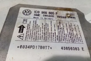1C0909605F Блок AirBag Ford Galaxy 1 Арт e12558189, вид 3