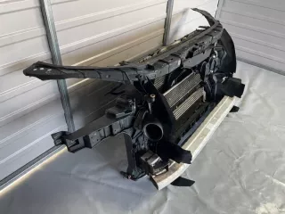  Передняя панель крепления облицовки (телевизор) Audi Q7 4L Арт e12550624, вид 2
