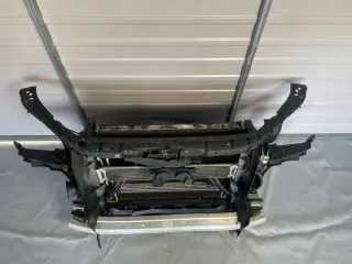  Передняя панель крепления облицовки (телевизор) Audi Q7 4L Арт e12550624, вид 4