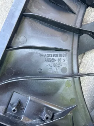 A2129061002 A2129067901 Вентилятор радиатора Mercedes A W176 Арт e12543292, вид 4