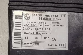 6135697871301 Блок управления светом BMW 5 E60/E61 Арт e12535187, вид 4