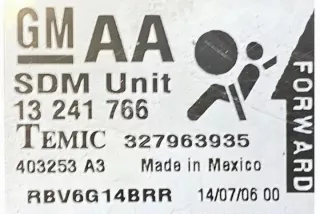 13241766 Блок AirBag Opel Zafira B Арт e12524843, вид 4