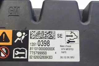 13510398 Блок AirBag Opel Astra H Арт e12524810, вид 2