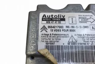 9664217980 Блок AirBag Citroen C4 1 Арт e12524586, вид 1