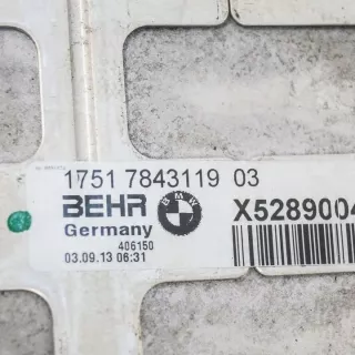 7843119 Интеркулер BMW 6 F06/F12/F13 Арт e12524058, вид 5
