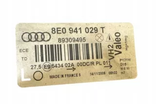 8E0941029T Фара левая Audi A4 B8 Арт e12520591, вид 8
