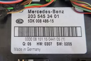 2035453401 457d8KNss56 Блок предохранителей Mercedes C W203 Арт e12517412, вид 4